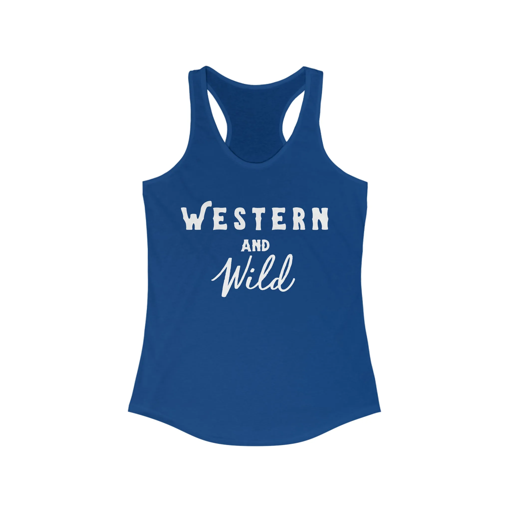Western & Wild Racerback Tank