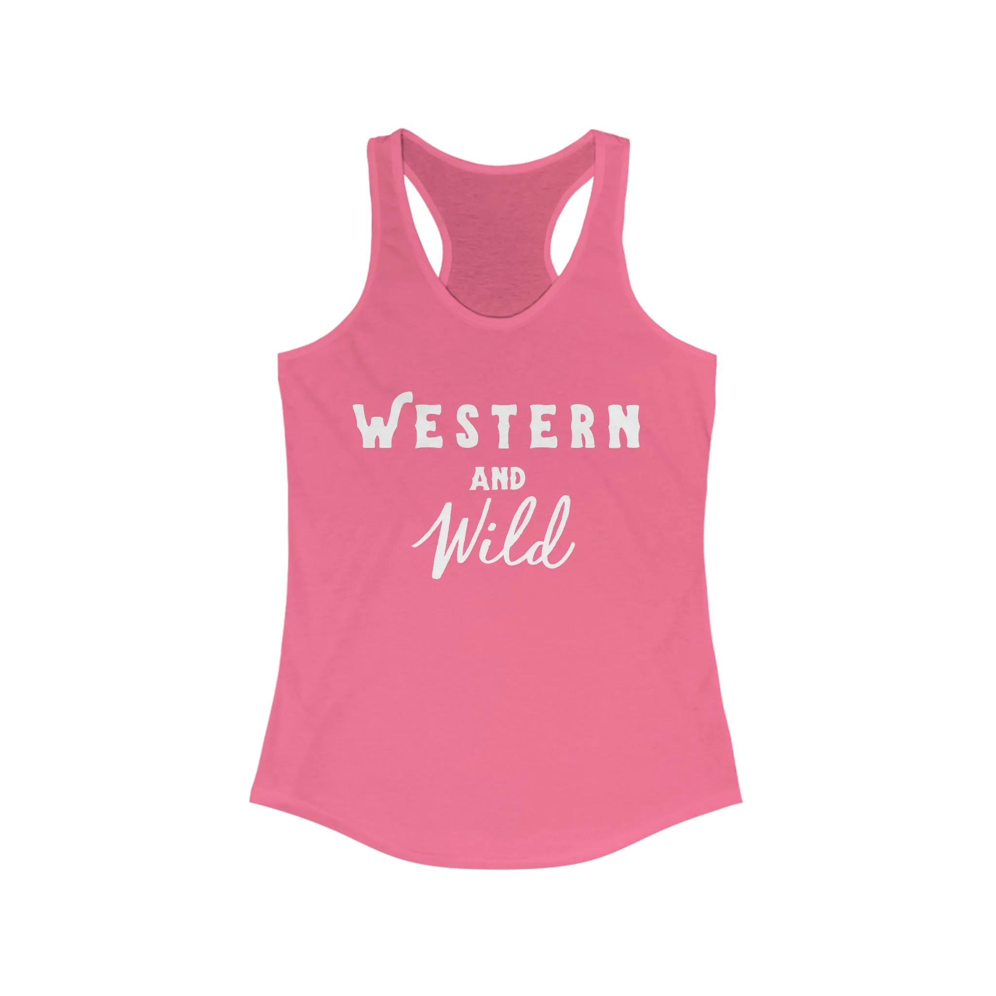 Western & Wild Racerback Tank