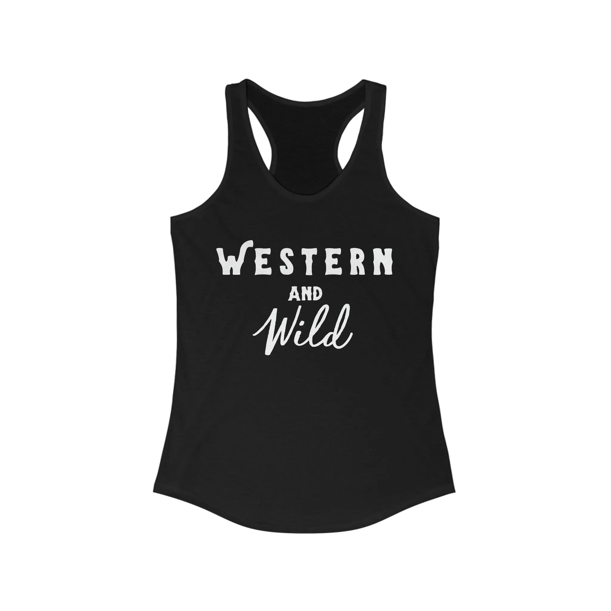 Western & Wild Racerback Tank