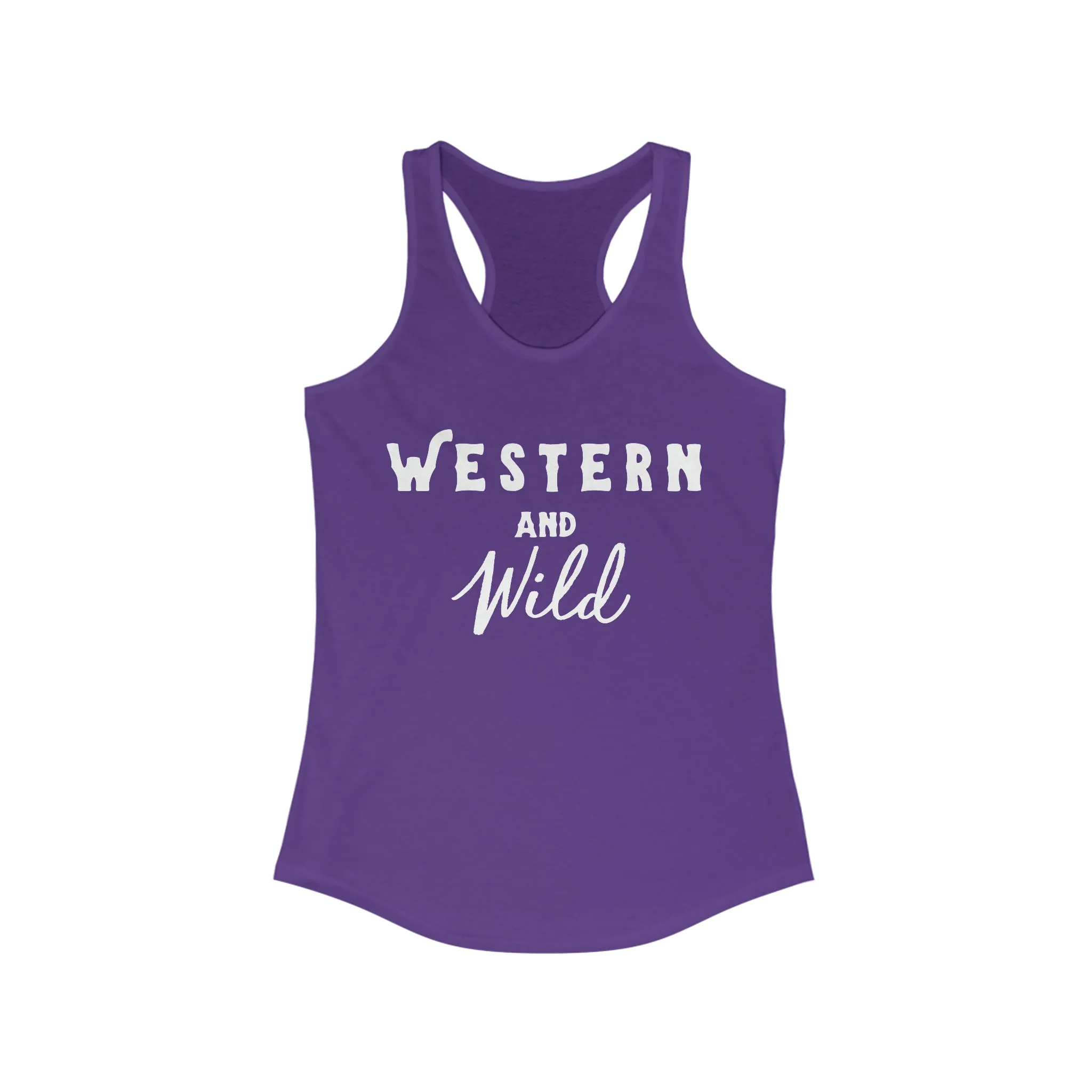 Western & Wild Racerback Tank