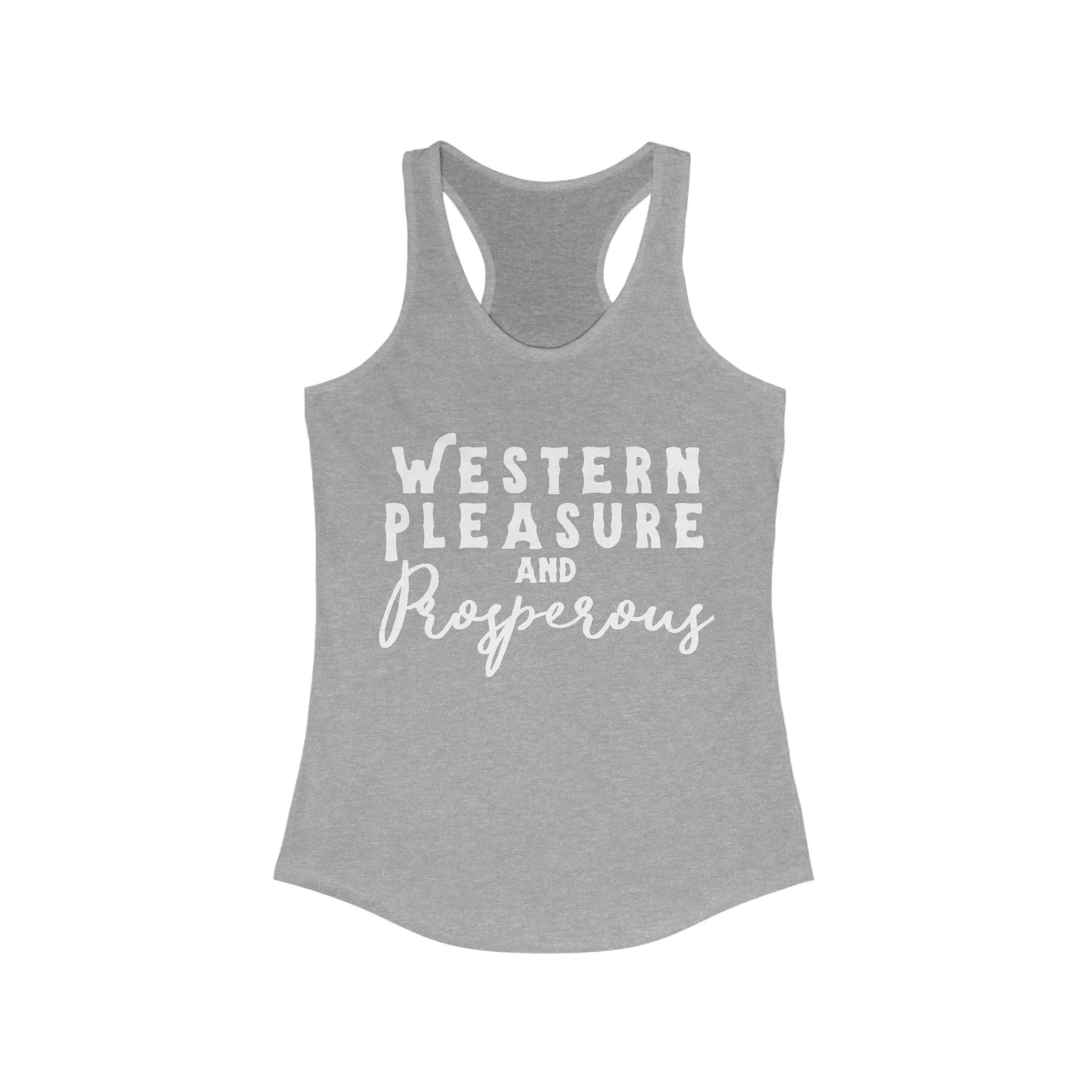 Western Pleasure & Prosperous Racerback Tank