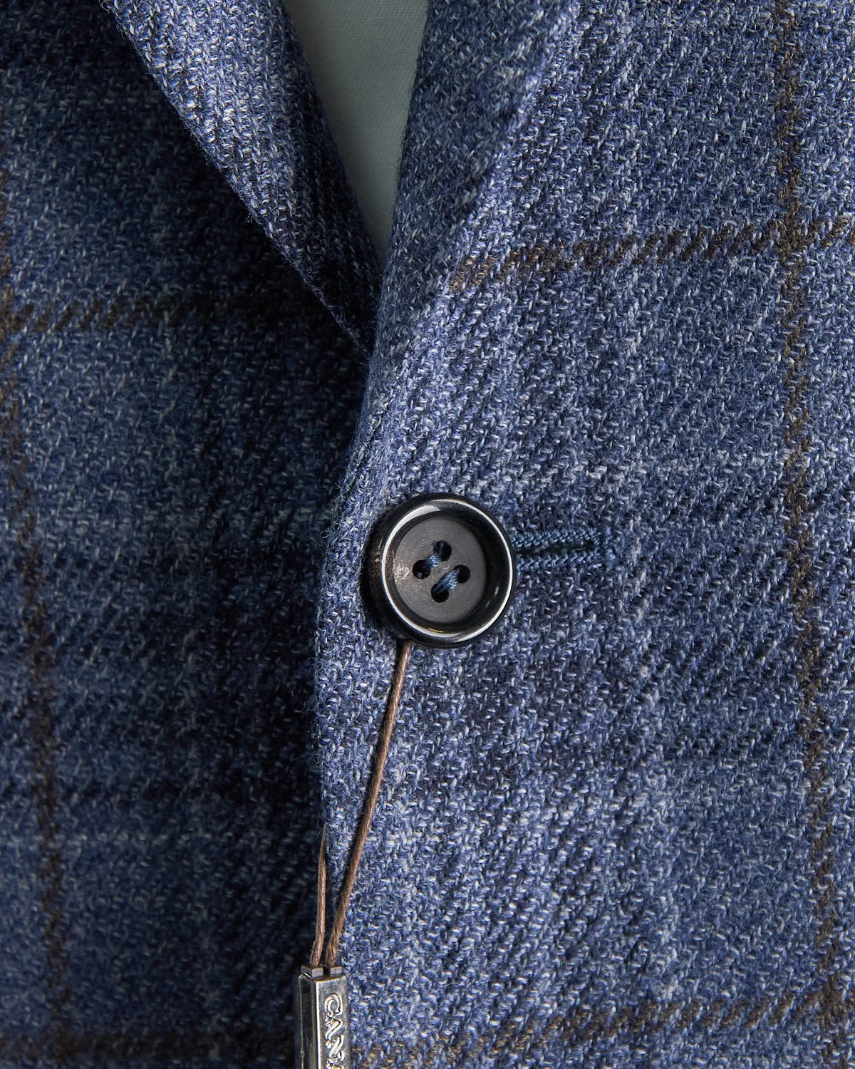 Wool & Silk Elegant Plaid Soft Constructed 'Kei' Jacket